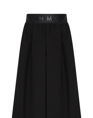 John Richmond pantaloni gamba larga bambina con pinces nero