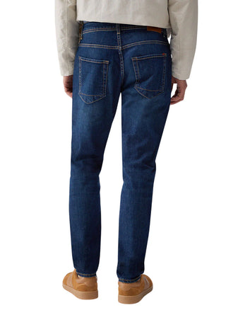Liu Jo jeans uomo Frank slim lavaggio blu