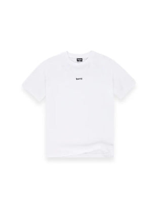 Disclaimer T-shirt bambino manica corta bianco