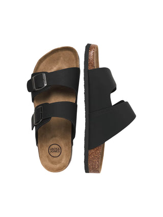 Jack&Jones ciabatte uomo con fascette antracite