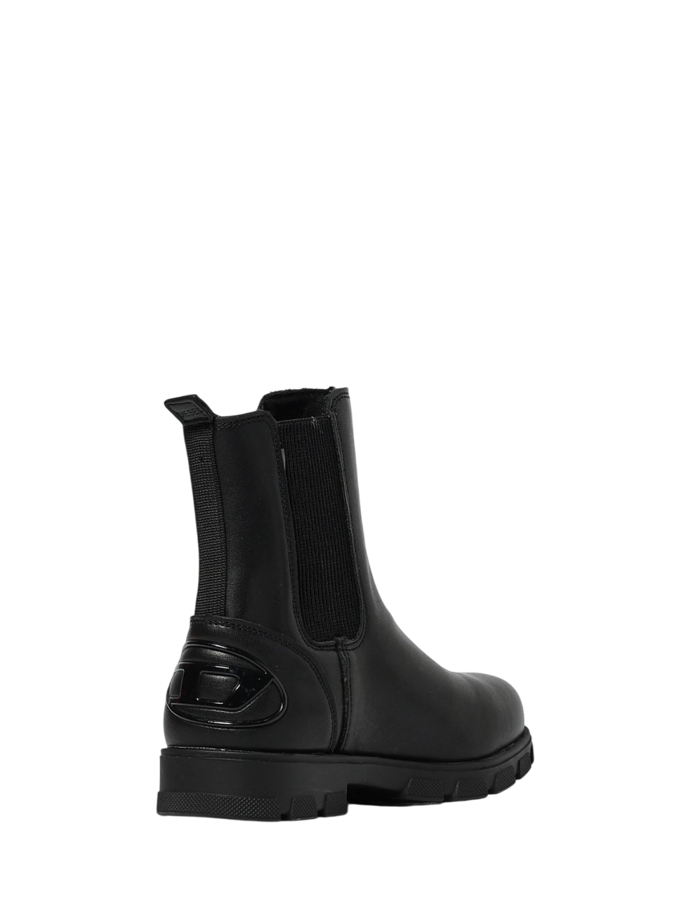 Diesel stivaletti bambina Hammer in pelle nero