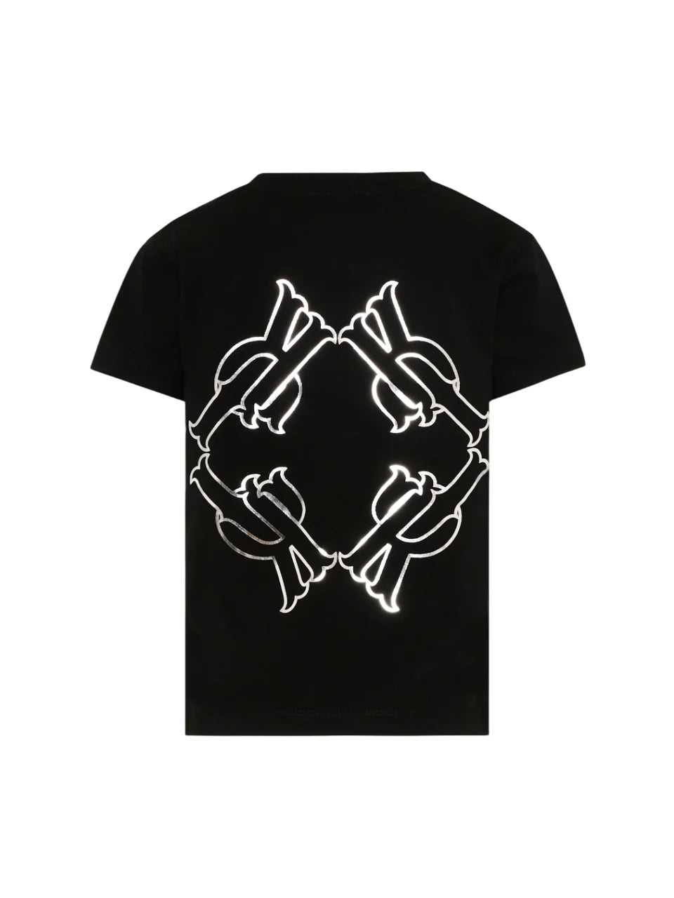 John Richmond T-shirt unisex bambino manica corta nero