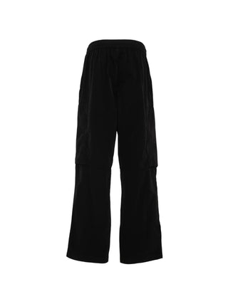 C.P. Company pantaloni cargo in nylon bambino nero