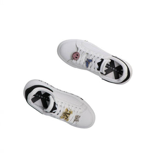 John Richmond sneakers donna in pelle con charms bianco 29007-CP D John RICHMOND