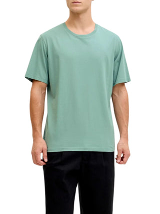 Jack&Jones T-shirt uomo manica corta verde acqua