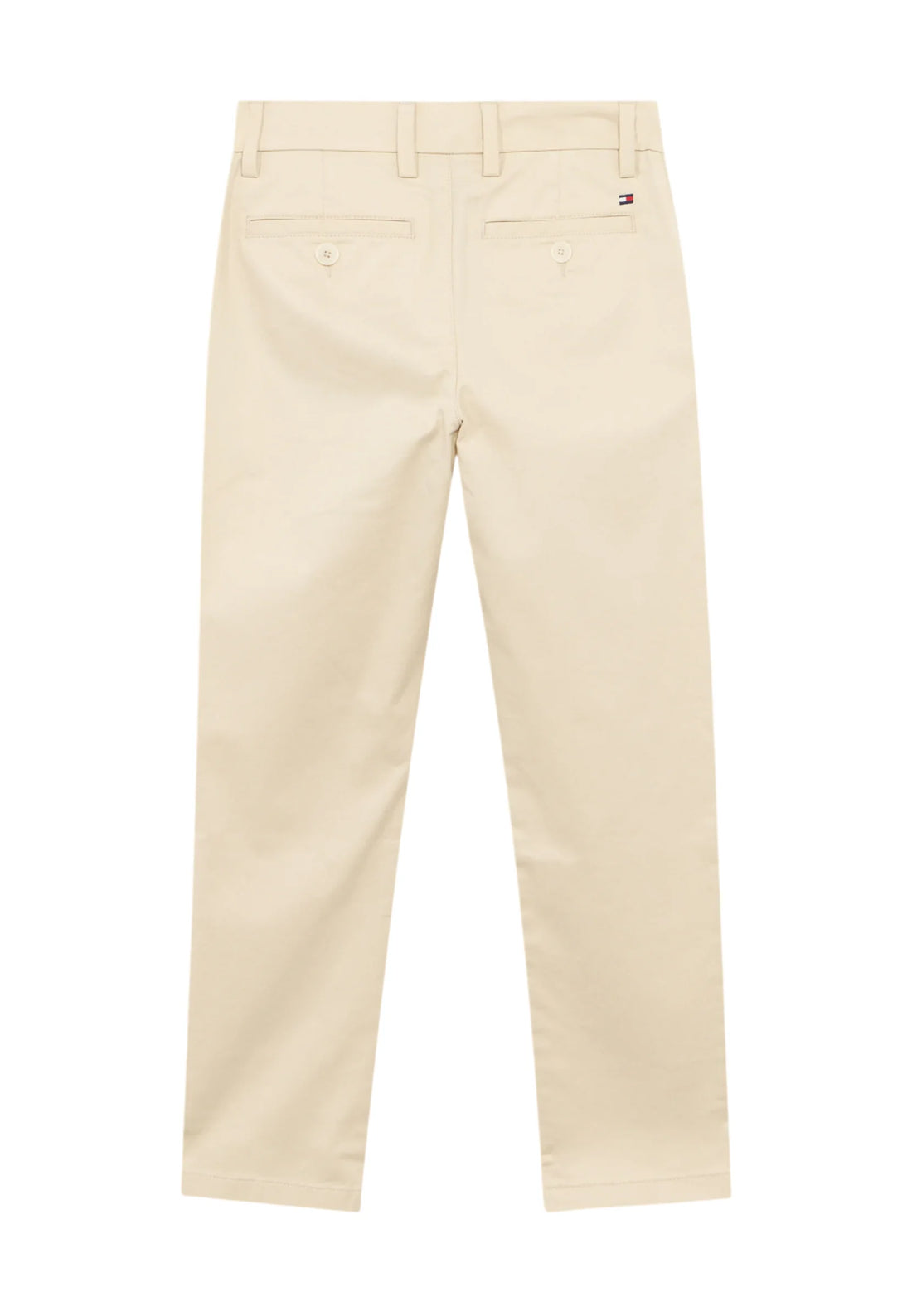 Tommy Hilfiger pantaloni chino bambino slim beige chiaro