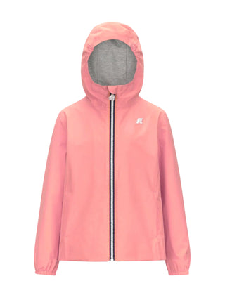 K-Way giubbino leggero antivento Marguerite rosa