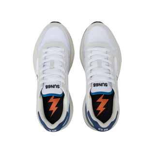Sun68 sneakers uomo Niki 2.0 Solid bianco blu