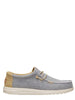 Hey Dude mocassino uomo Wally Braided grigio beige