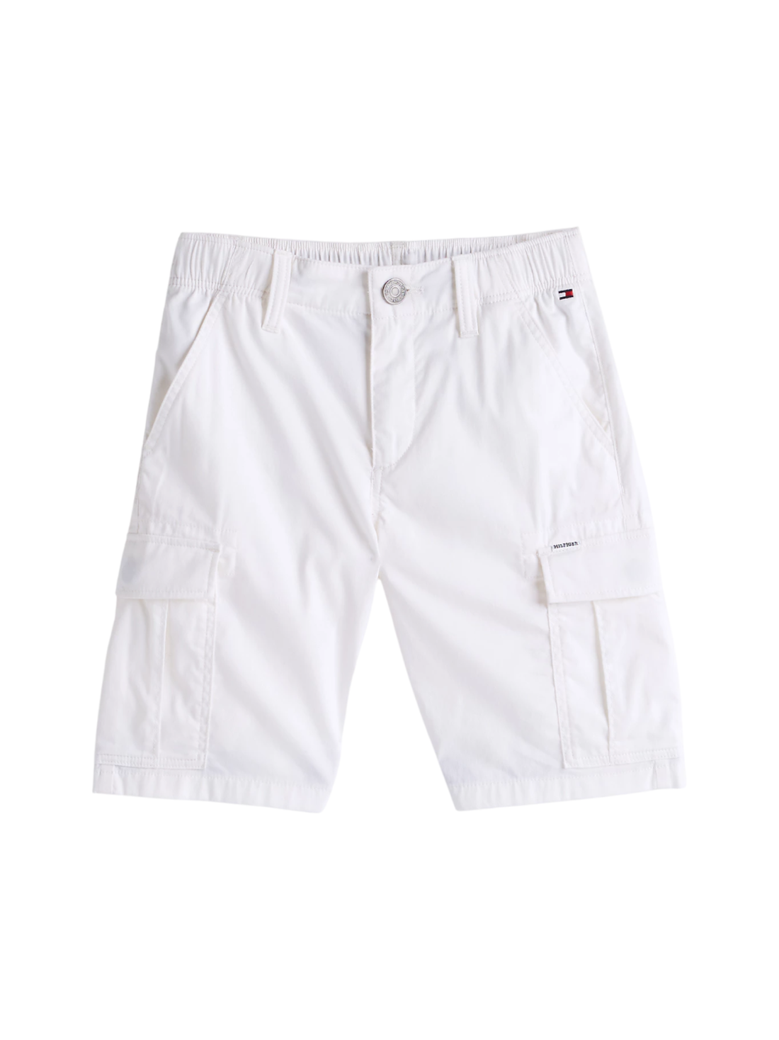 Tommy Hilfiger bermuda cargo Woven bianco