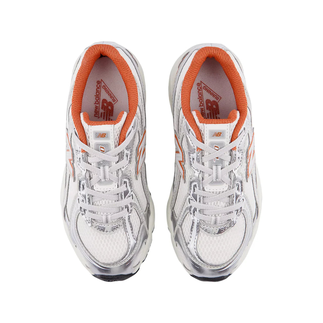 New Balance sneakers 740 unisex bambino panna arancio
