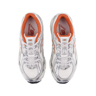 New Balance sneakers 740 unisex bambino panna arancio
