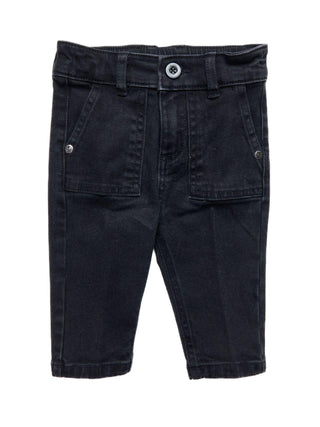 John Richmond jeans neonato Palenga lavaggio nero RIA25061JE DENIM BLACK John RICHMOND 