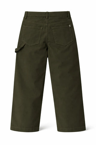 Dondup pantaloni bambino gamba dritta verde militare