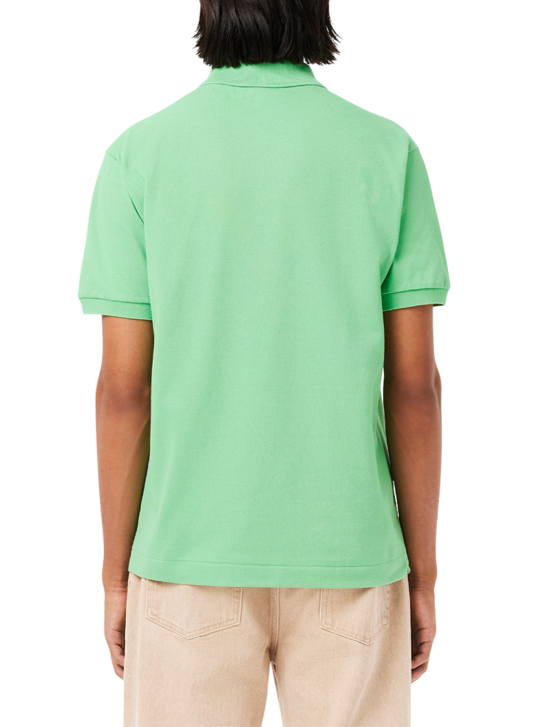 Lacoste polo manica corta 12.12 in piquè verde chiaro