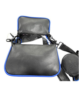 County of Milan borsa donna triplo design in ecopelle nero