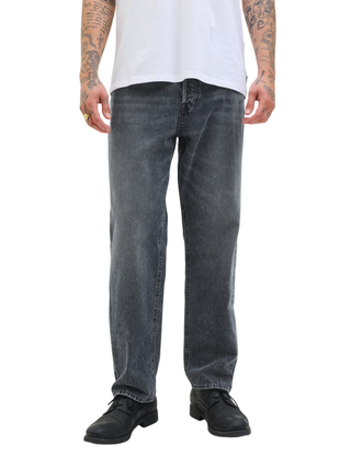 Jack&Jones jeans baggy Eddie gamba dritta lavaggio blu