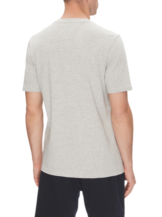 Tommy Hilfiger T-shirt manica corta con logo grigio MW0MW39843 P01 Tommy Hilfiger