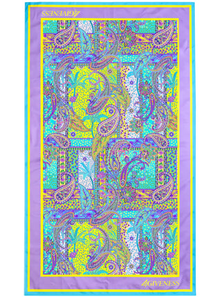 4giveness telo mare in microfibra fantasia Pastel Cashmere multicolor