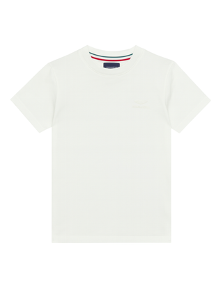 Aeronautica Militare T-shirt manica corta bambino bianco 252TS0056A W02 AERONAUTICA MILITARE