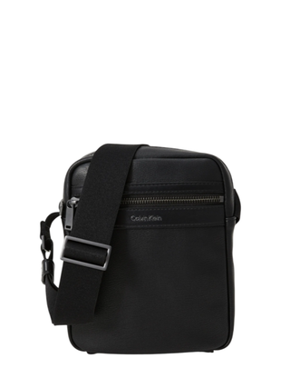 Calvin Klein borsa a tracolla uomo in ecopelle nero LV04D3264G UB1 Calvin Klein Accessori 