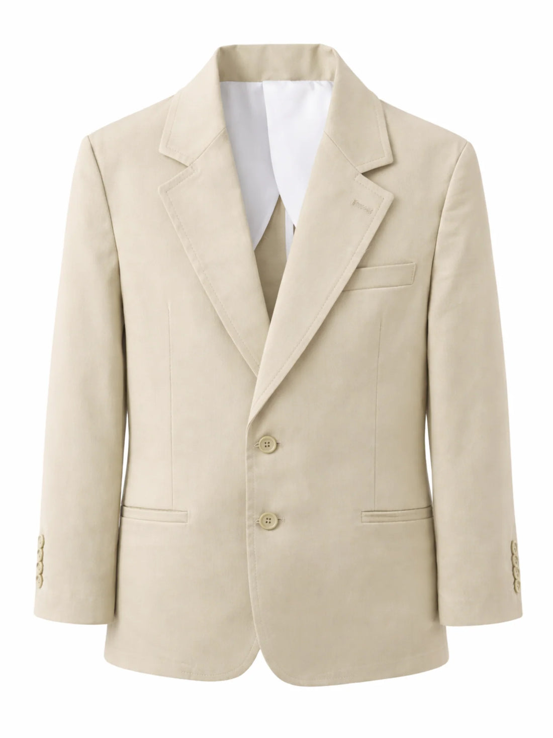 Emanuel Pris giacca blazer monopetto beige
