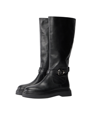 Blauer stivali donna Lea Hanna in pelle nero F5HANNAS05-LEA BLK BLAUER 