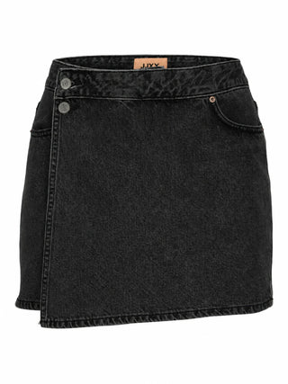 Jjxx gonna pantalone corta donna in denim lavaggio nero 12269114 R054 JJXX 