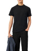 Lacoste T-shirt manica corta uomo in piquè nero