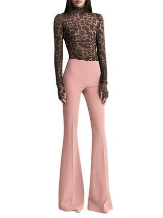 Aniye By pantaloni a zampa Sienna rosa 181292 02185 ANIYE BY 