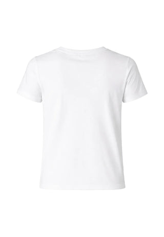 Just Cavalli T-shirt bambino manica corta con logo bianco