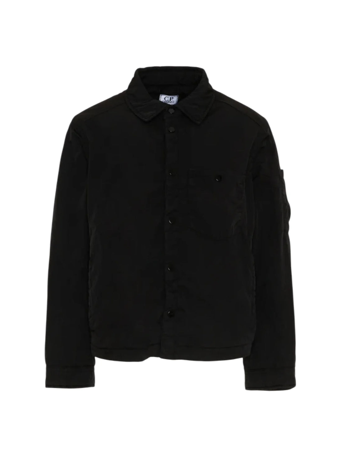 C.P. Company giubbino imbottito bambino in nylon nero