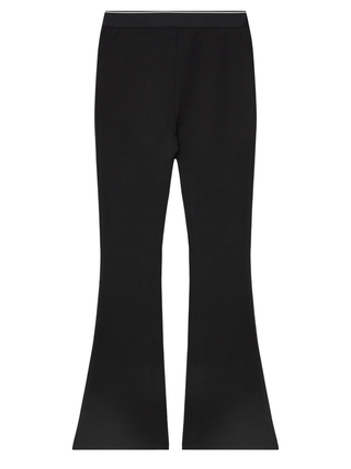 Calvin Klein Jeans leggings flare bambina nero