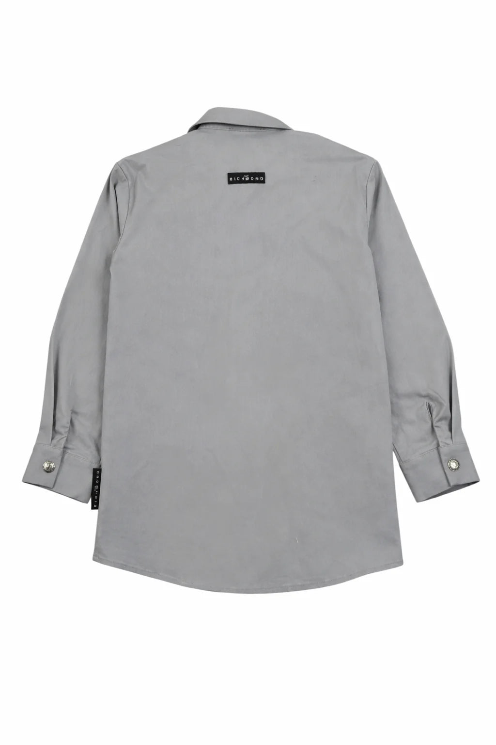 John Richmond camicia bambino Pipar con tasche grigio
