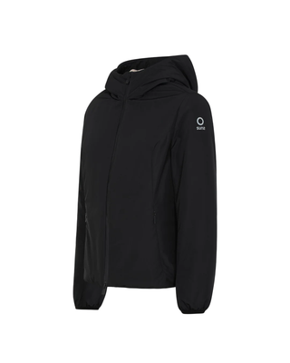 Suns giubbino Aurelia Velour con cappuccio nero GBS53003D BLACK SUNS 
