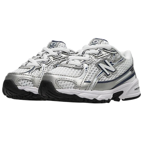 New Balance sneakers 740 unisex bambino bianco argento