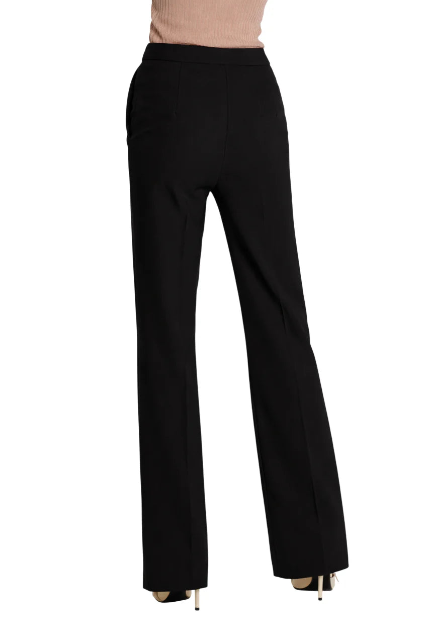 Relish pantaloni flare vita alta Indianapolis nero
