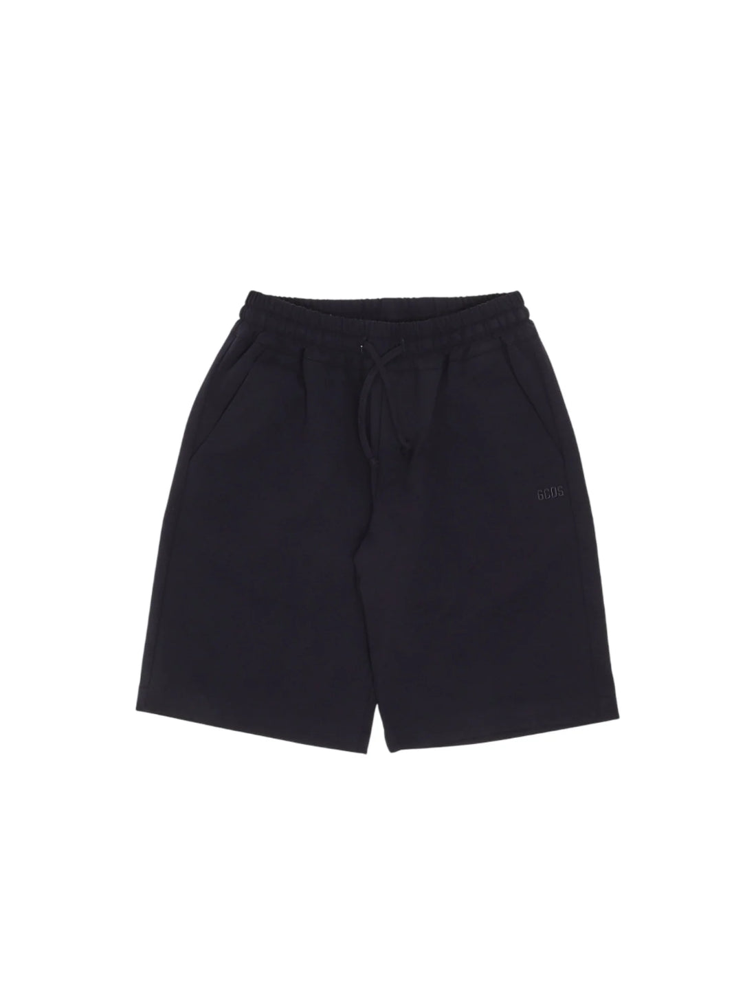 Gcds bermuda bambino con coulisse nero
