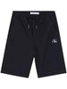 Calvin Klein Jeans bermuda bambino in cotone nero
