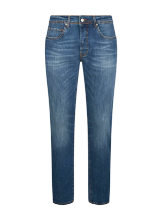 Liu Jo jeans uomo Frank slim lavaggio blu QXX049D4952 77486 LIU JO