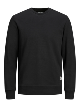 JACK&JONES Felpa Uomo NERO 12181903 BLACK JACK&JONES 