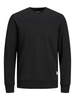 Jack&Jones felpa uomo basic nero