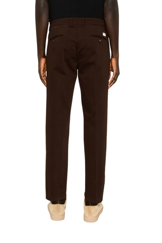 Manuel Ritz pantaloni chino uomo slim marrone 3932P1408TC-253580 30 MANUEL RITZ