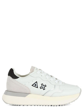 Sun68 sneakers donna Big Ally in ecopelle bianco Z45211 BIANCO PANNA SUN68 