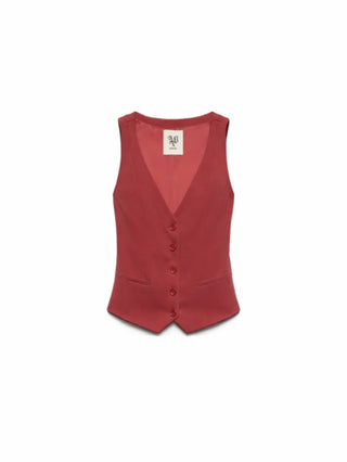 Aniye By gilet crop donna Bella malva