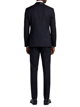 Manuel Ritz abito uomo monopetto giacca e pantaloni blu