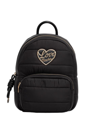 Love Moschino zaino in nylon trapuntato nero JC4353PP0N-KY1 00A MOSCHINO LOVE 