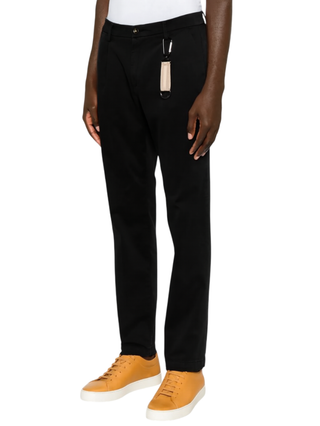 Manuel Ritz pantaloni chino uomo slim nero 3932P1408TC-253580 99 MANUEL RITZ 