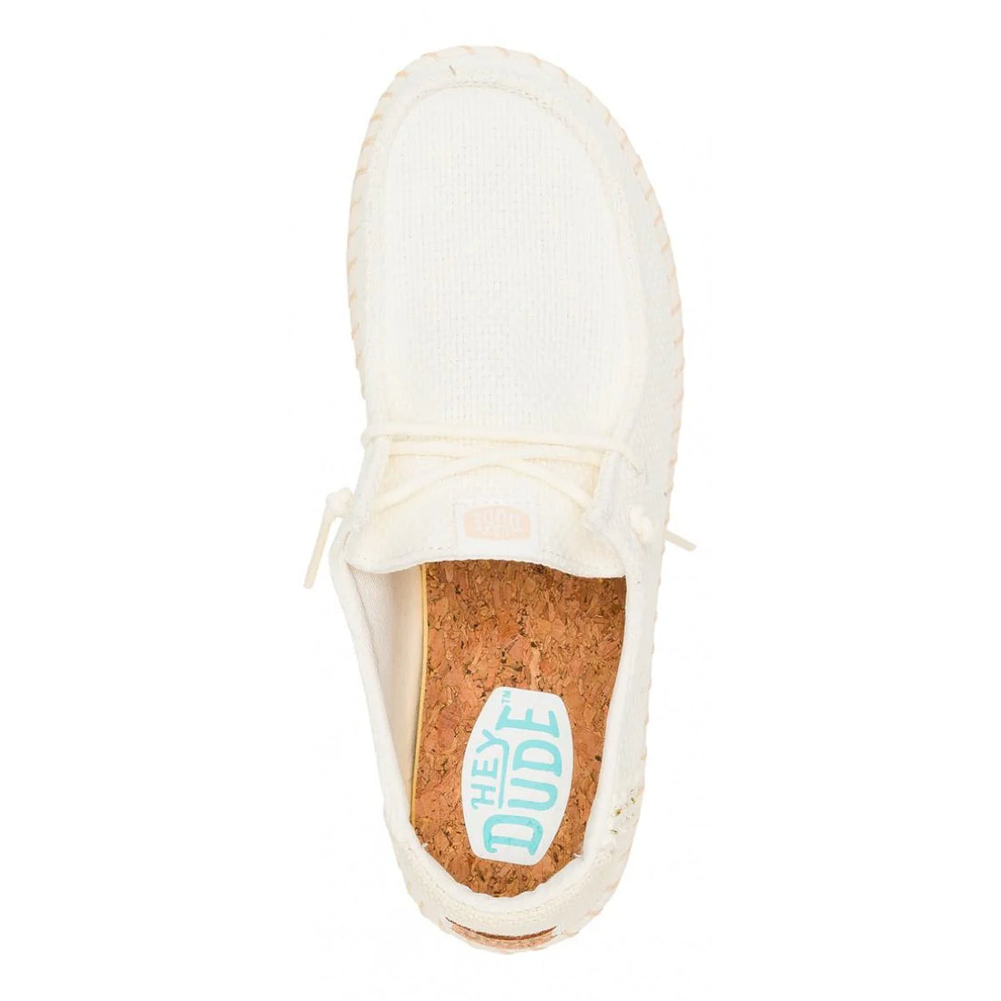 Hey Dude mocassino donna Wendy Espadrille Woven panna