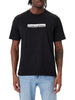 Calvin Klein T-shirt uomo manica corta con logo nero